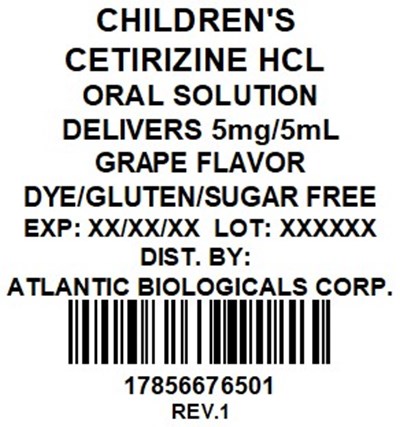 Image Description (17856 6765 01 Rev. 1 Label)